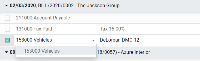 Modification of a posted journal item's account in SotaERP Accounting