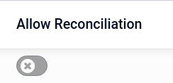 Allow reconciliation for accounts in SotaFMS Accounting