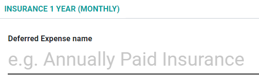 Deferred Expense model button in SotaFMS Accounting