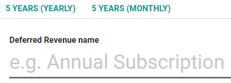 Deferred Revenue model button in SotaFMS Accounting